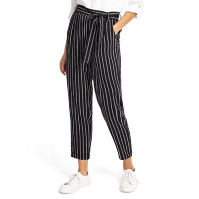 Helena striped soft trousers